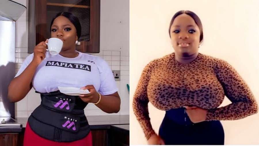 Stop Deceiving Girls In The Name Of Influencing Fans Tell naija S Dorathy As She Struggles In Waist Trainer Valid Updates