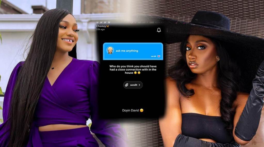 BBNaija Chomzy, BBNaija Doyin