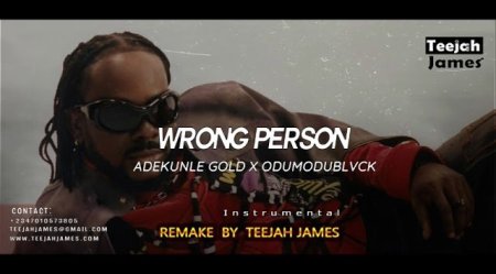 Cover image Adekunle Gold - Wrong Person ft. Odumodublvck Instrumental