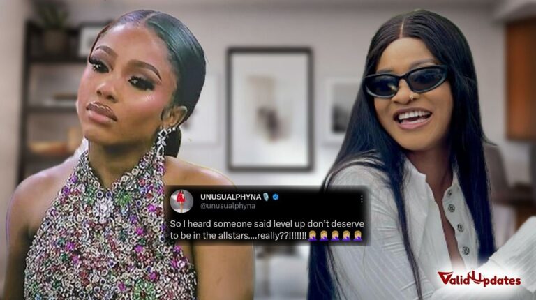 Images of BBNaija stars Mercy Eke (left) and Phyna (right)