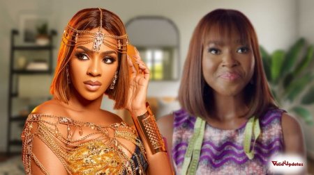 Images of BBNaija Venita (left) and Vee (right)