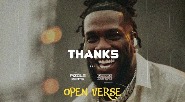 Cover Image Burna Boy Thanks ft J Cole Instrumental Hook Open Verse 