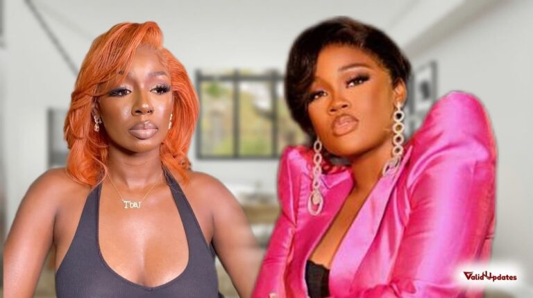 Images of BBNaija stars Tolanibaj (left) and Cee C (right)