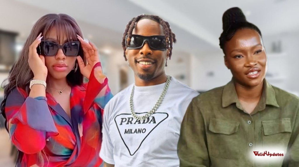 Images of BBNaija stars Ike (middle), Mercy Eke (left), and Ilebaye(right)