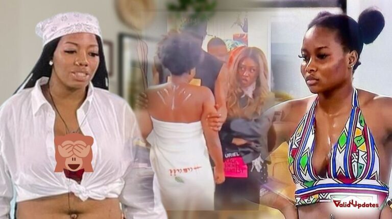 Images of BBNaija stars Angel (left) and Ilebaye (right)