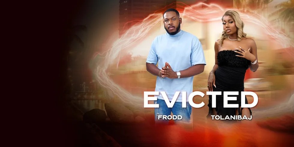 Images of BBNaija stars Frodd (left) and Tolanibaj (right)