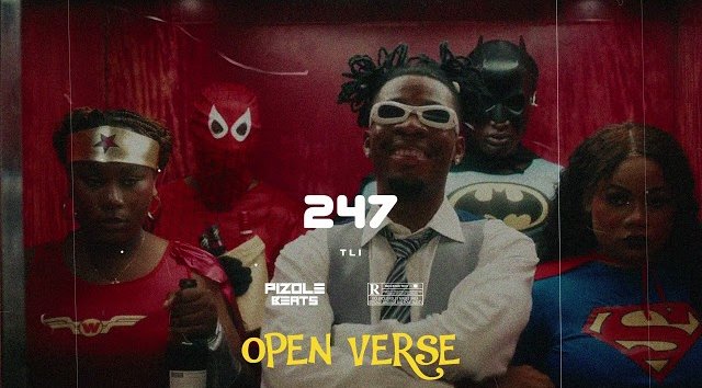 Joeboy 247 Instrumental Hook Open Verse cover image 