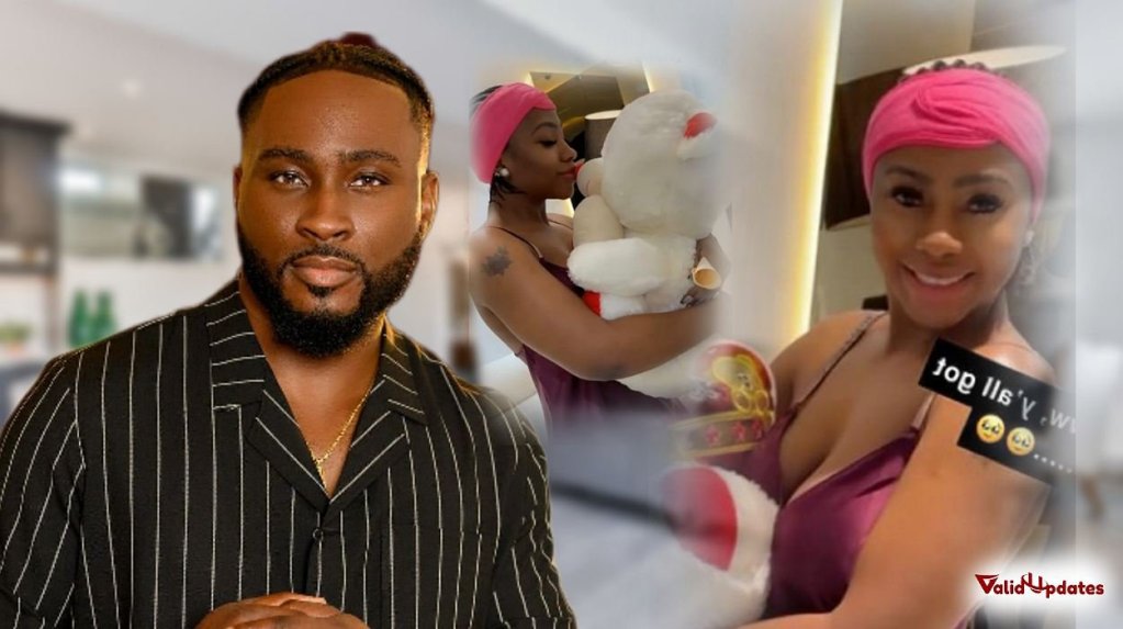 Images of BBNaija Pere and Mercy Eke