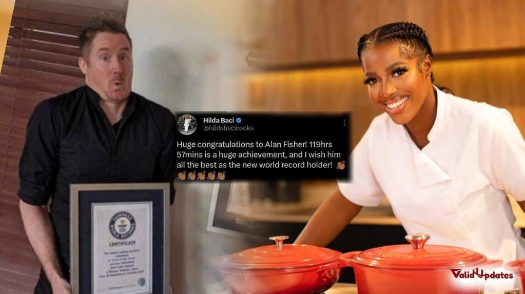 Images of GWR holders and chefs Alan Fisher and Hilda Baci