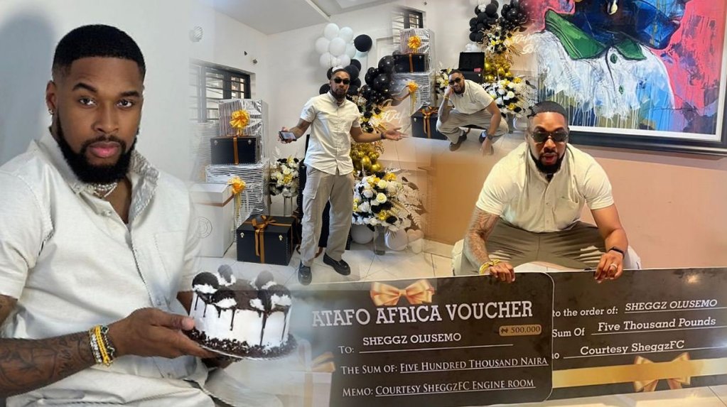 Images of BBNaija Sheggz's gifts from supporters