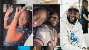 Screenshots of Davido and his second Hailey after shopping