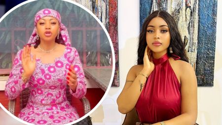 Composite of Nollywood star Regina Daniels