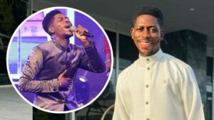 Composite of the Gospel singer Mosese Bliss