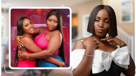 Composite of BBNaija stars Tami (Damilola and Toyosi)