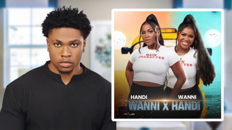 The Composite of BBNaija season 9 stars Michky, and Wanni x Handi