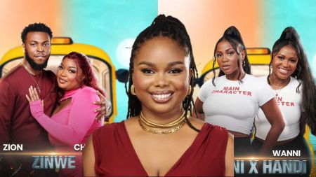 Composite of BBNaija stars Wanni, Onyeka and Chinwe