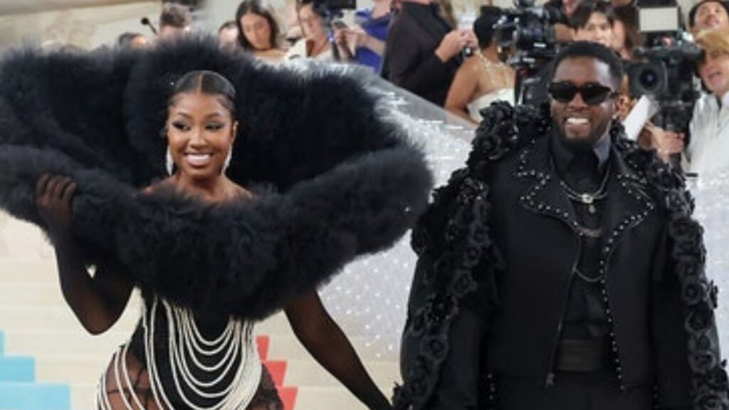 Young Miami and Diddy at music awards