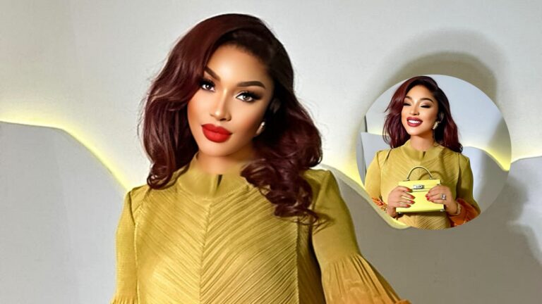 Composite of actress Tonto Dikeh