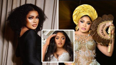 Composite of Nigerian Crossdresser Bobrisky