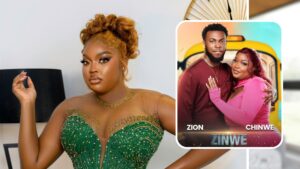 BBNaija season 9 star Chinwe and her partner Zion
