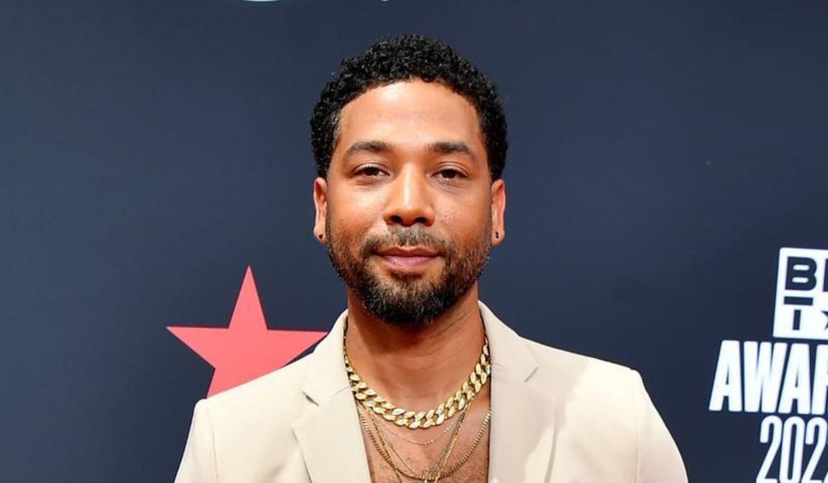 Jussie Smollett, actor known for his role in ‘Empire,’ posing for a photo.