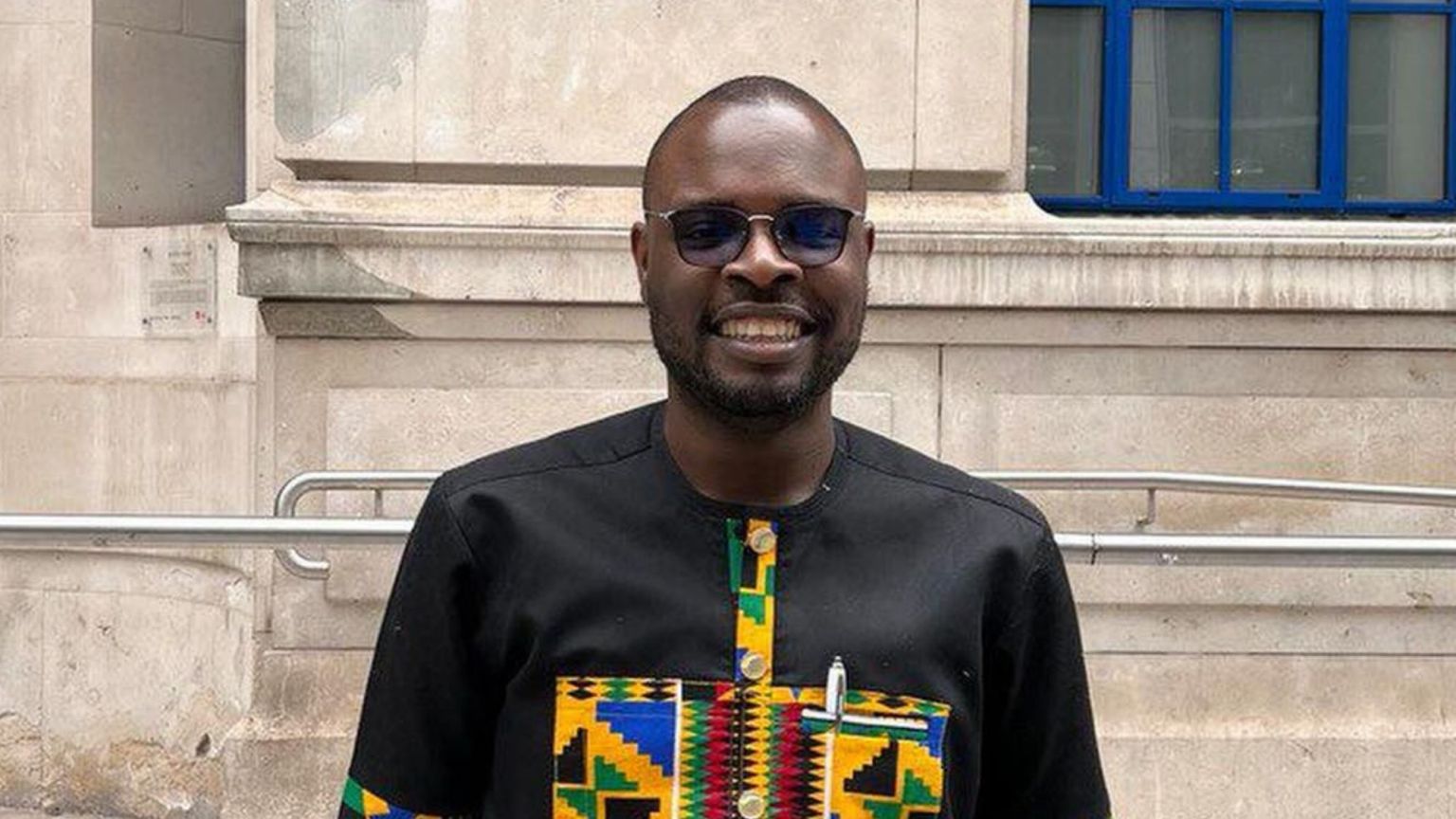 Chude Jideonwo, a Nigerian media personality, TV host, and entrepreneur, smiling warmly while dressed in a stylish native attire.