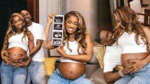 Priscilla Ojo and Juma Jux share pregnancy news with happy photos and baby scan