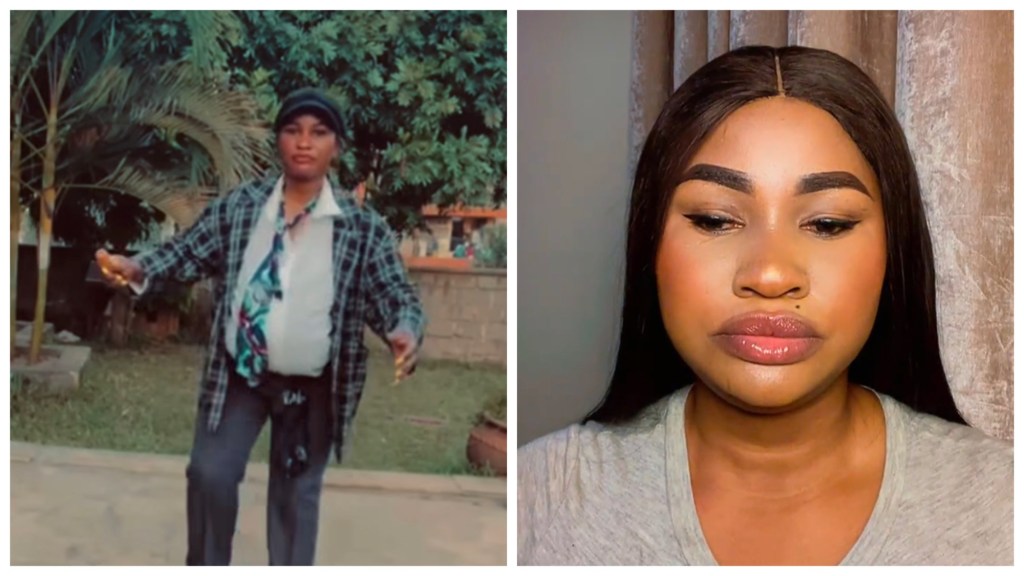 Hellen Ati dances to “Pascal You Don Cast” as bold tease.