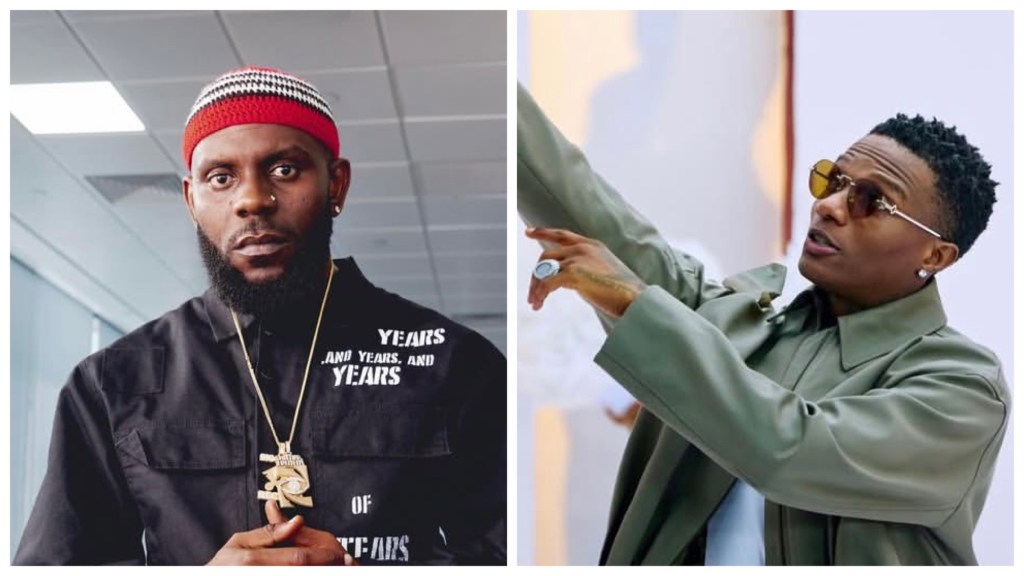 Odumodublack Nigerian rapper and Afrobeats artists Wizkid amid talk of a cleared verse and a $20k cash gift.