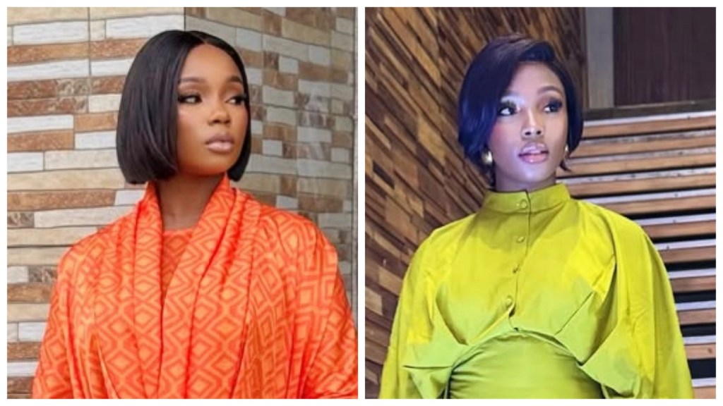 Close-up of Bambam smiling as she shares a church testimony on X about a woman who was pregnant for three years