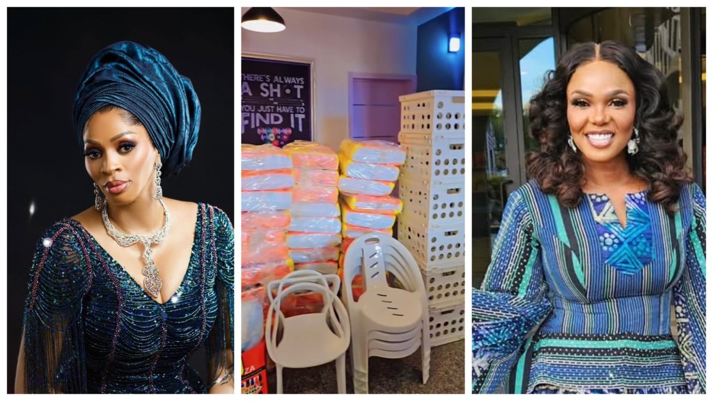 Iyabo shows off gifts sent by Shade Okoya