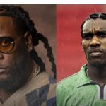 Burna Boy crowns Jay-Jay Okocha GOAT: Singer snubs Messi and Ronaldo
