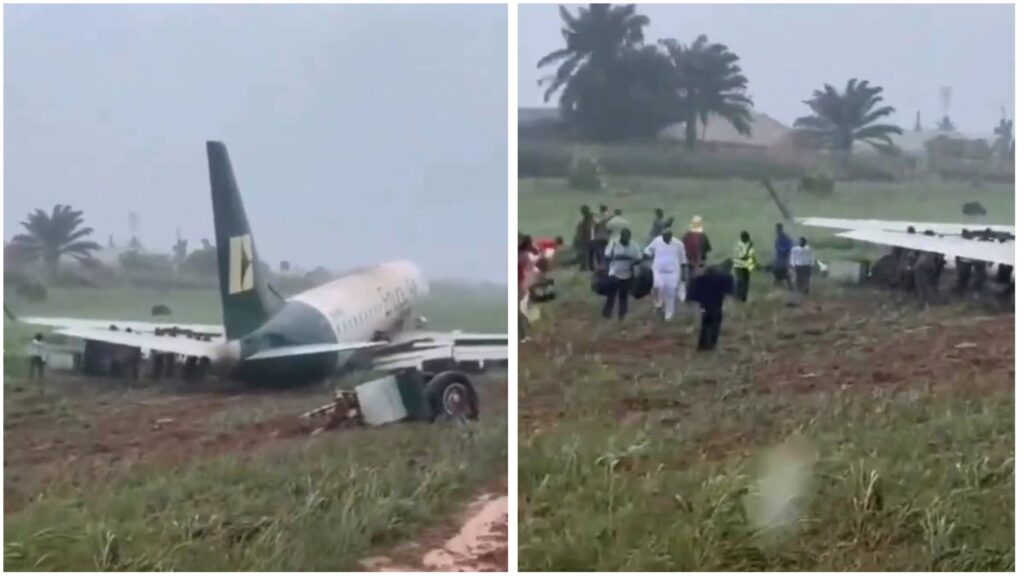 Enugu Air jet veers off runway: Passengers escape unharmed during Benin Airport scare