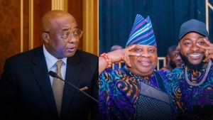 Hope Uzodimma rebukes Davido: Governor tells singer to hire uncle as a dancer after election