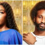 BBNaija star Bluethopia playfully trashes Chimsom Chuka’s hairstyle, reveals his secret facial reactions
