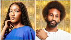 BBNaija star Bluethopia playfully trashes Chimsom Chuka’s hairstyle, reveals his secret facial reactions