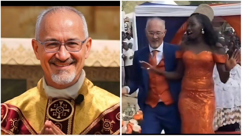 Italian Catholic priest dumps ministry for Kenyan woman, hosts vibrant village wedding